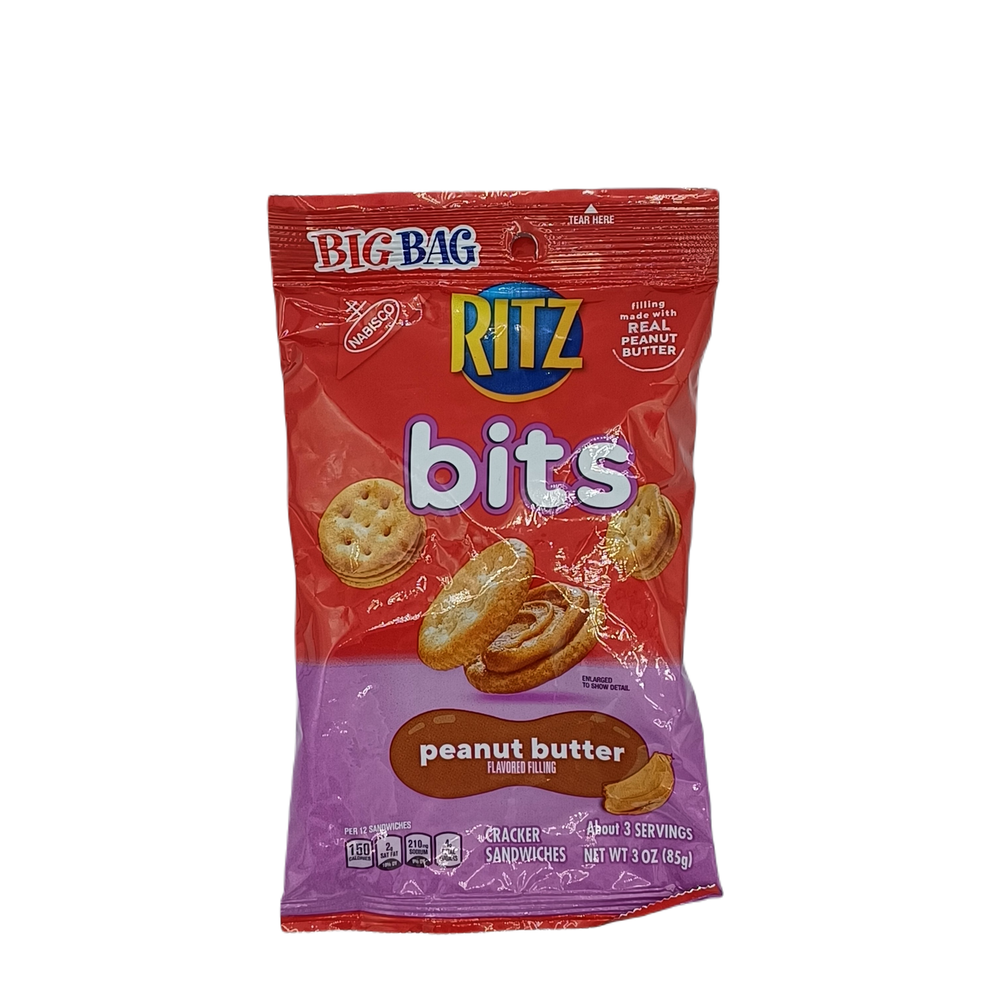 Ritz Bits Pnut Butr 3oz