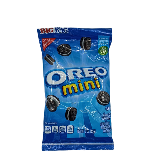 Oreo Mini Choc Cookies 3oz PEG