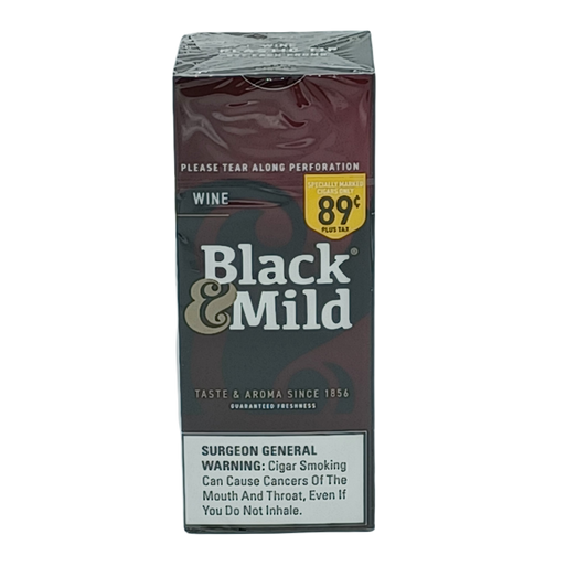 Black & Mild Wine PP .89c 25pk