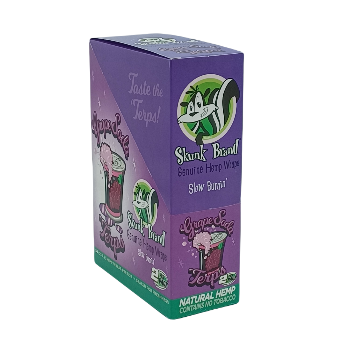 Skunk Hemp Grape Soda 2/25ct