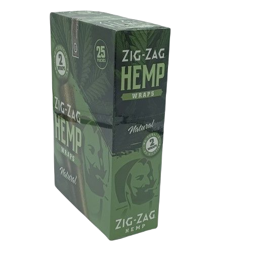 Zig Zag Hemp Natural 2/25ct