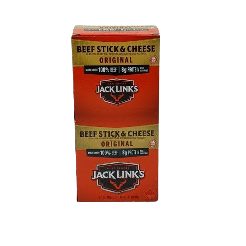 Jack Links Original Beef Stick & Cheese 1.2oz16ct