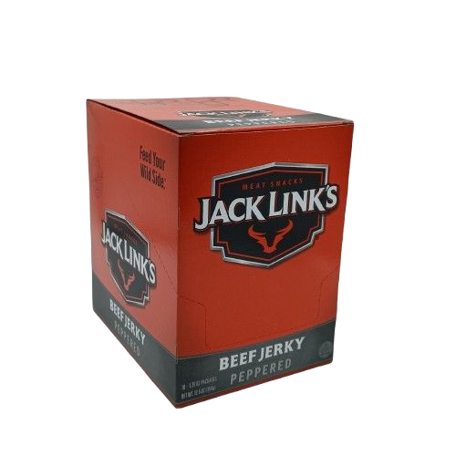 Jack Links Beef Peppered Jerky 1.25oz/10ct