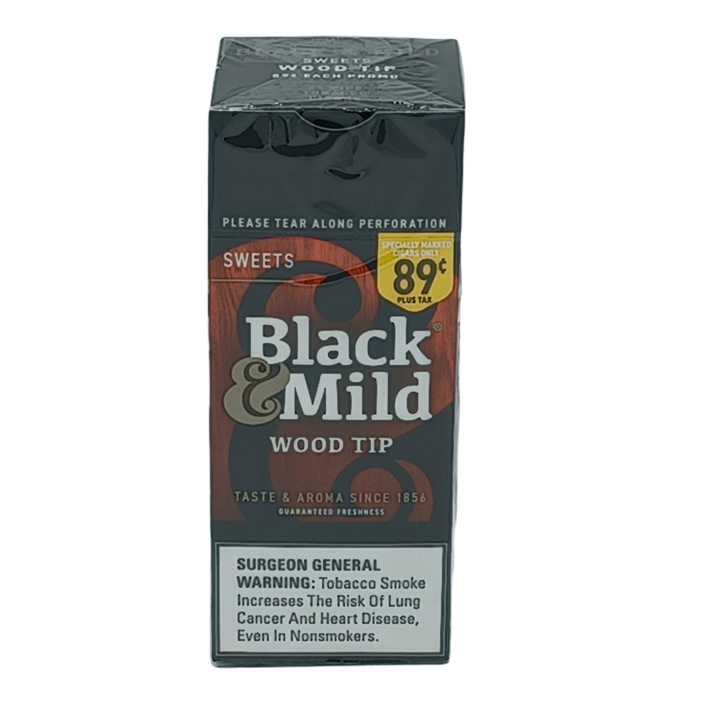 Black & Mild Sweets Wood Tip PP .89c 25pk