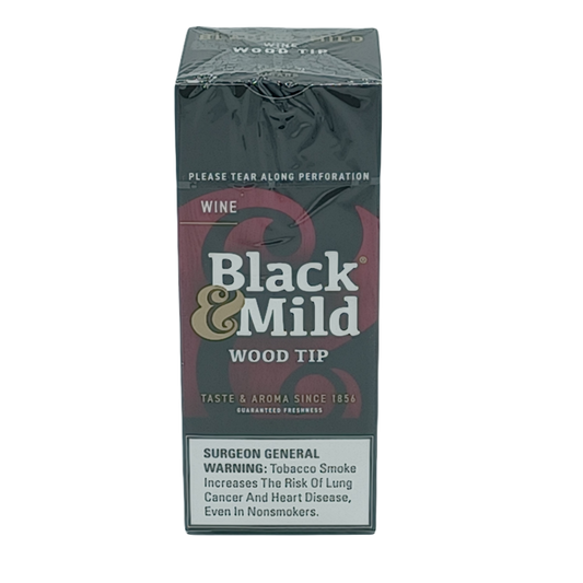 Black & Mild Wine Wood Tip 25pk