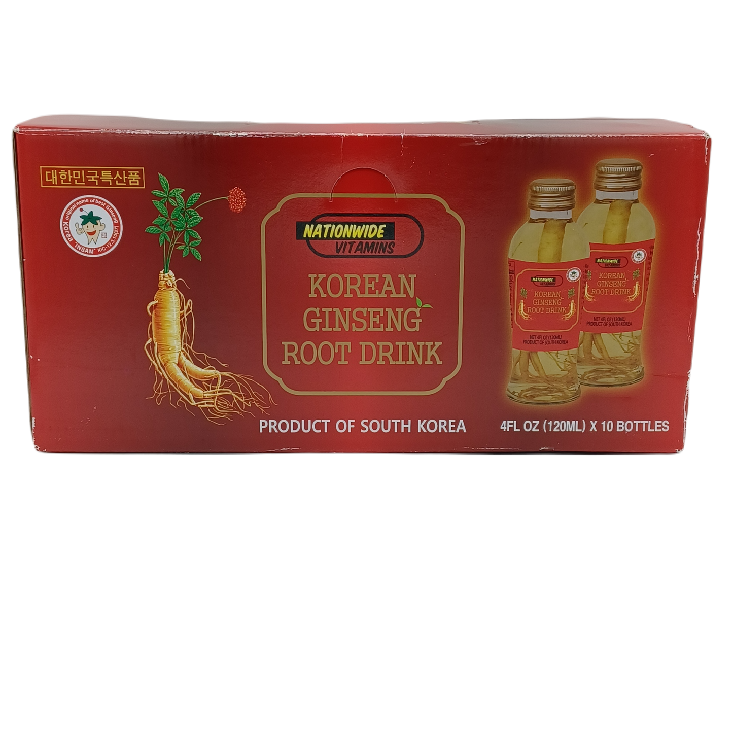 Korean Ginseng Root Drink 4oz/10ct