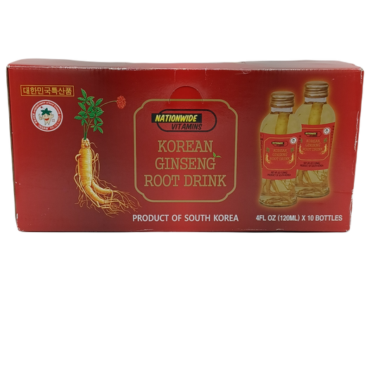 Korean Ginseng Root Drink 4oz/10ct