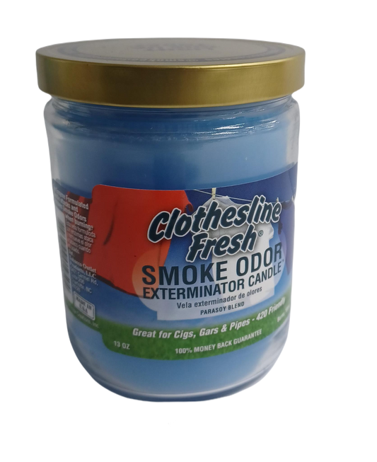 Smoke Odor Clothesline Fresh Candle 13oz