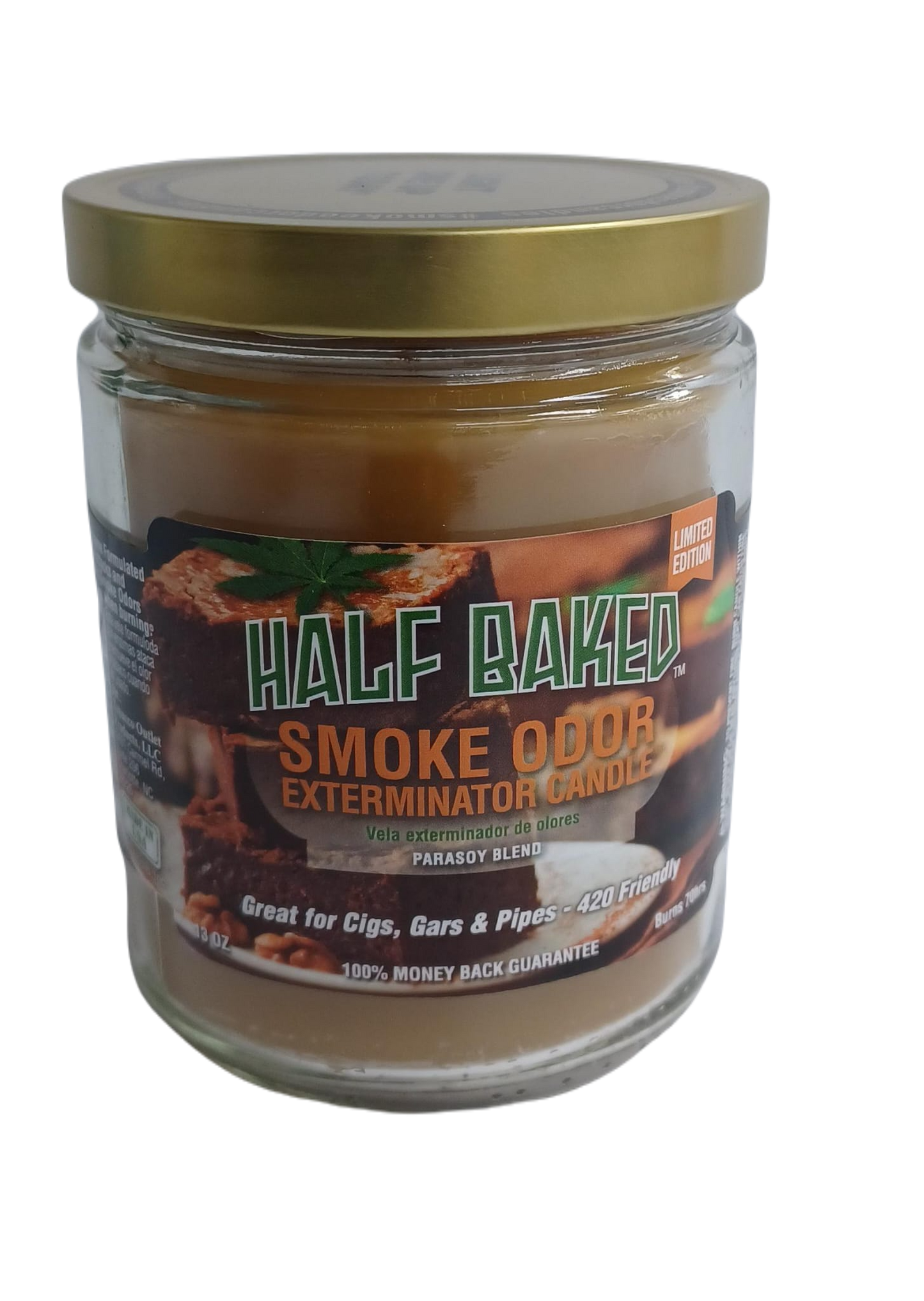 Smoke Odo rHalf Baked Candle 13oz