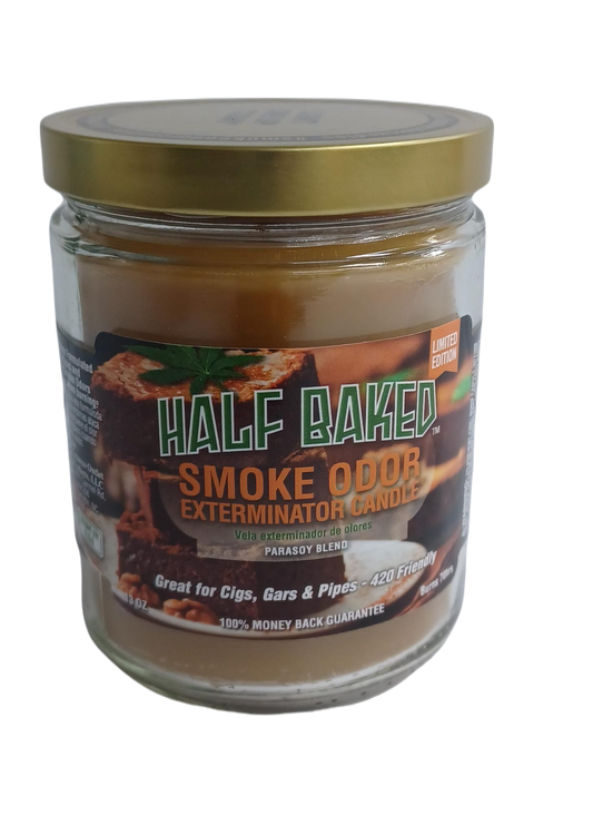 Smoke Odo rHalf Baked Candle 13oz