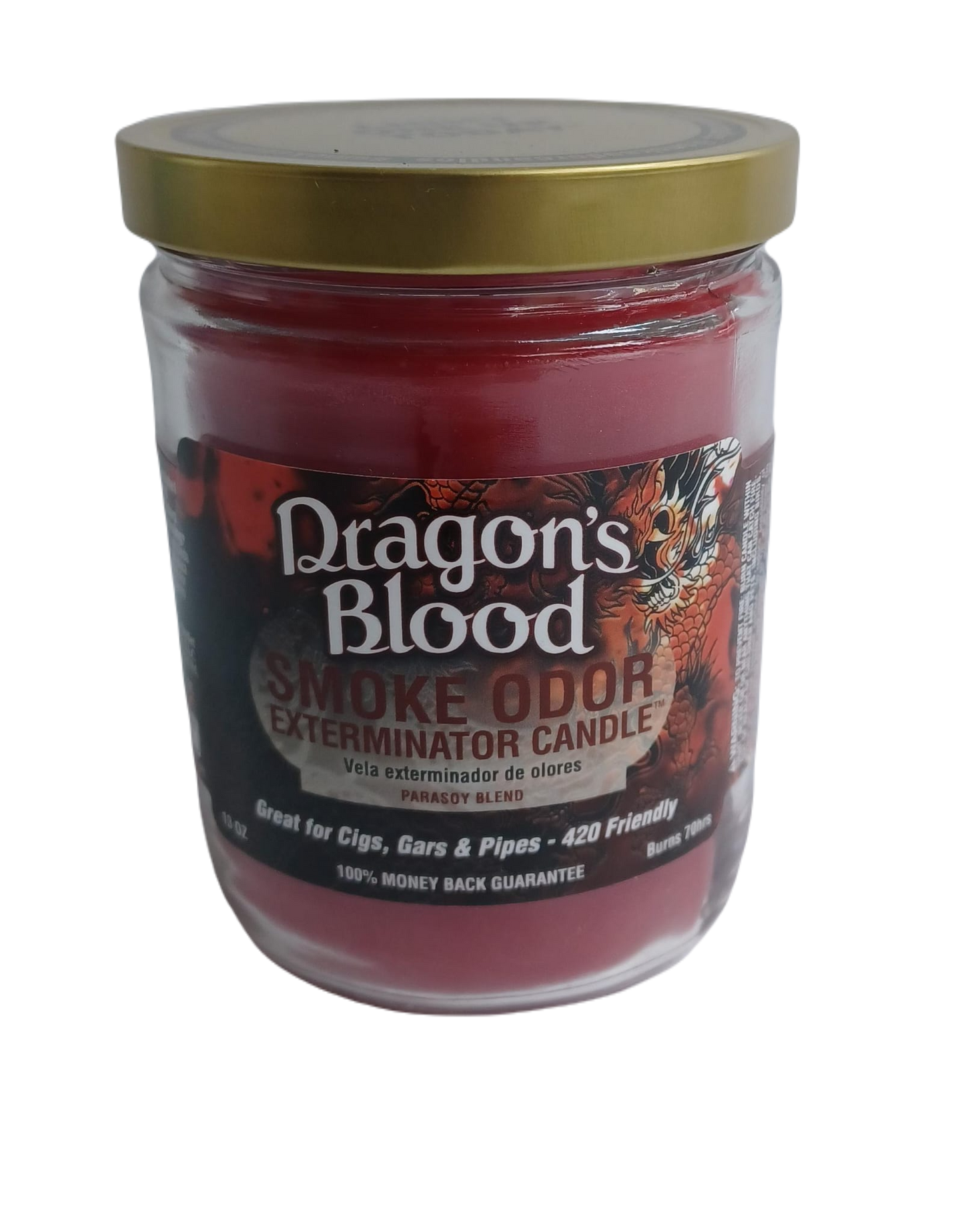 Smoke Odor Dragon's Blood Candle 13oz