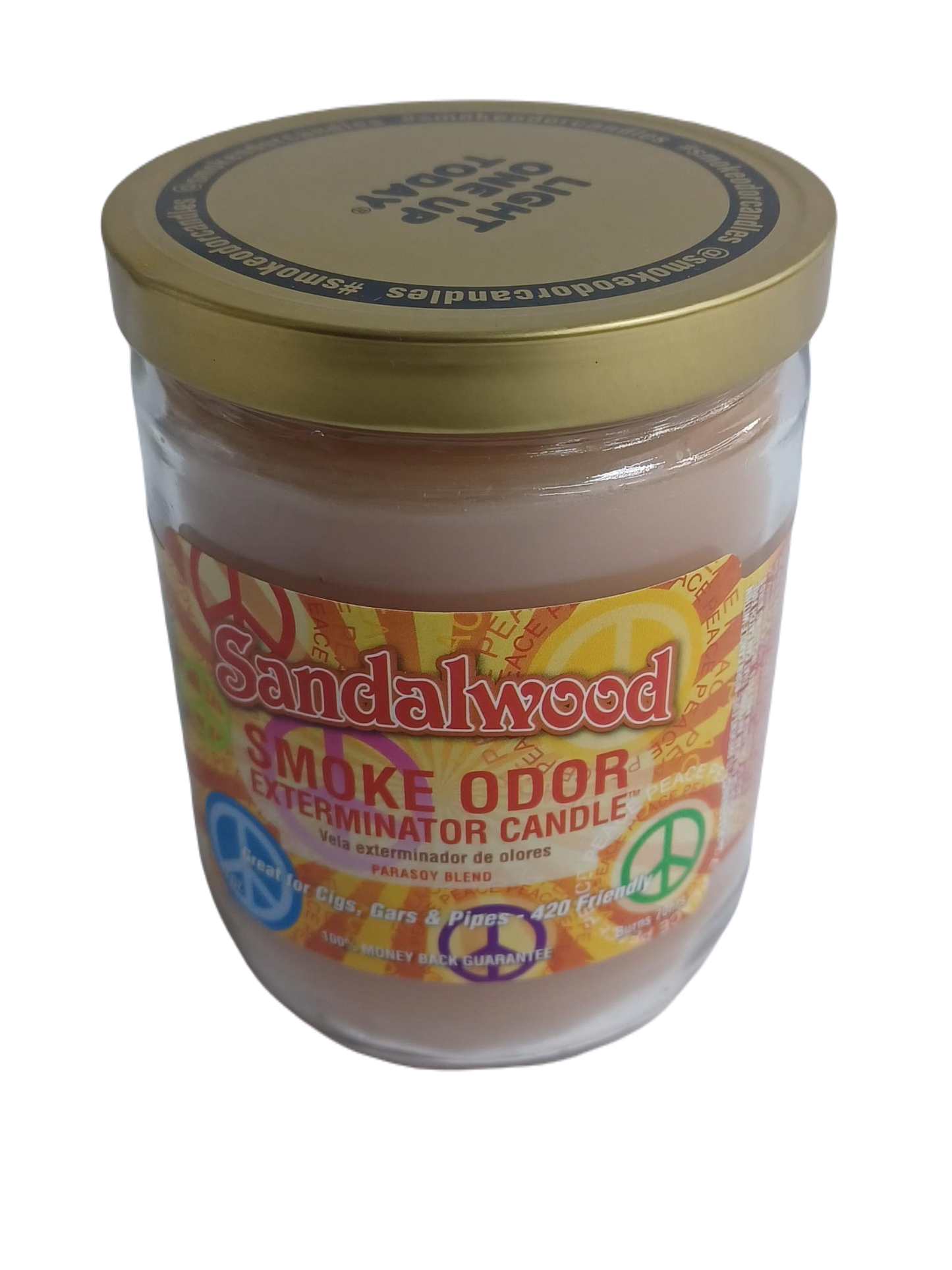 Smoke Odor Sandalwood Candle 13oz