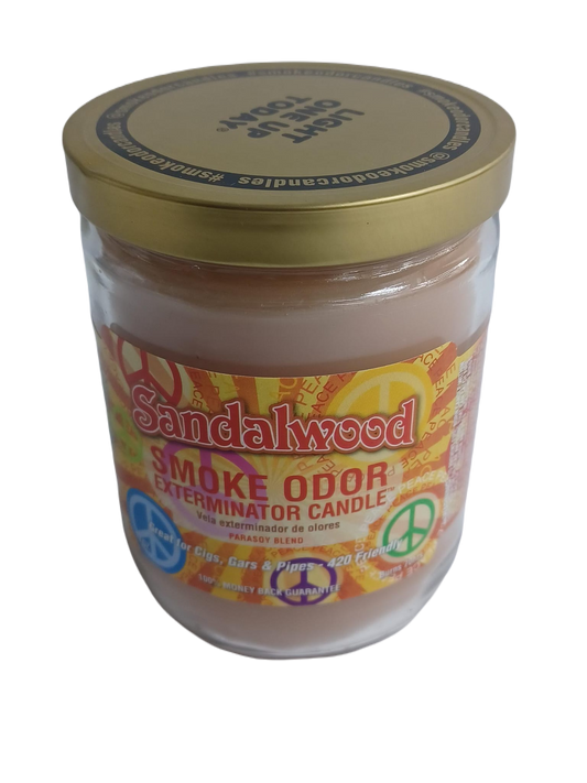 Smoke Odor Sandalwood Candle 13oz