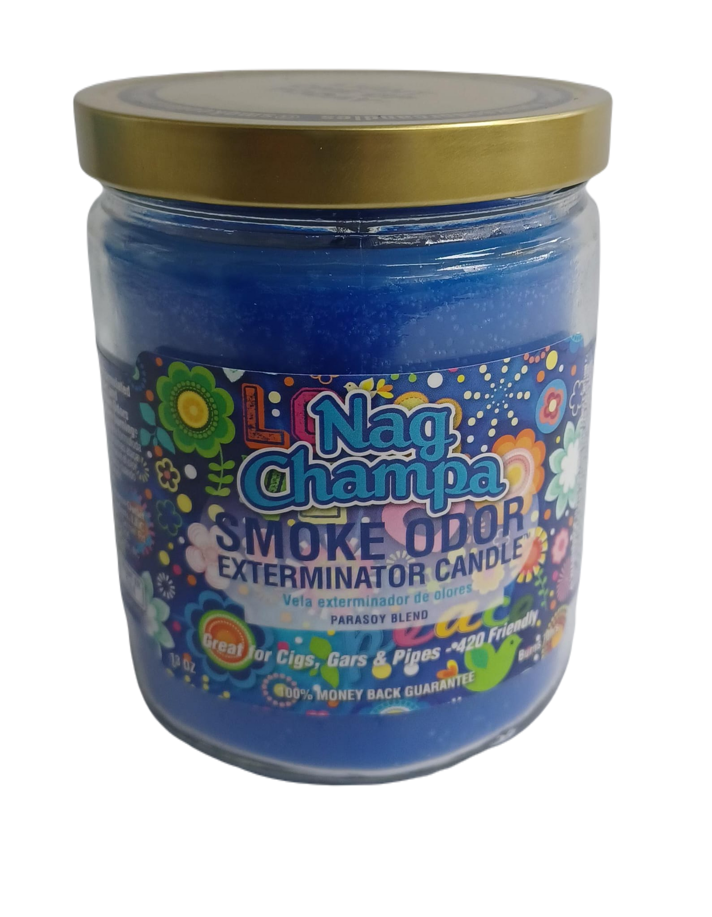 Smoke Odor Nag Champa Candle 13oz