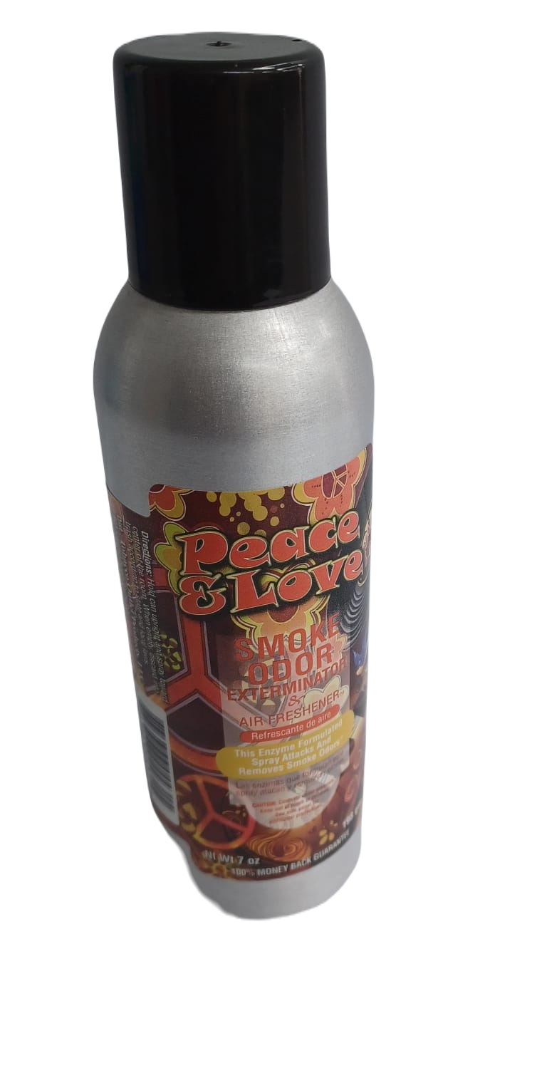 Smoke Odor Peace & Love Spray 7oz