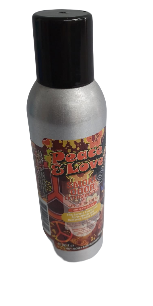 Smoke Odor Peace & Love Spray 7oz