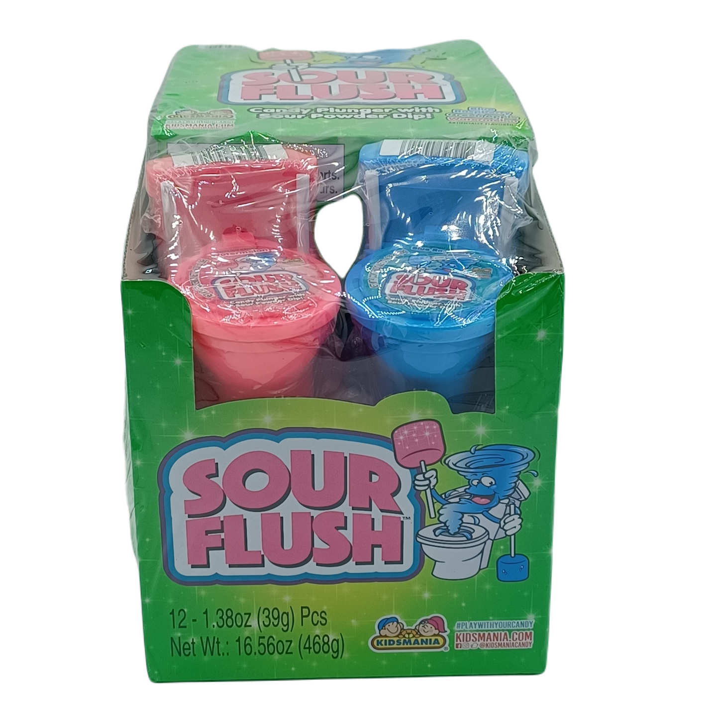 Sour Flush Candy 1.38oz/12ct