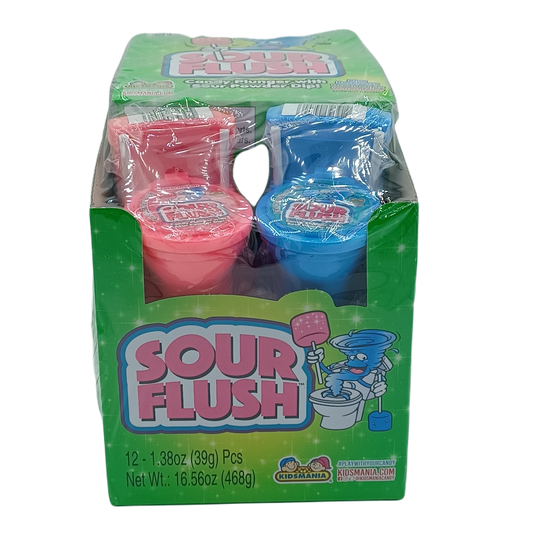 Sour Flush Candy 1.38oz/12ct