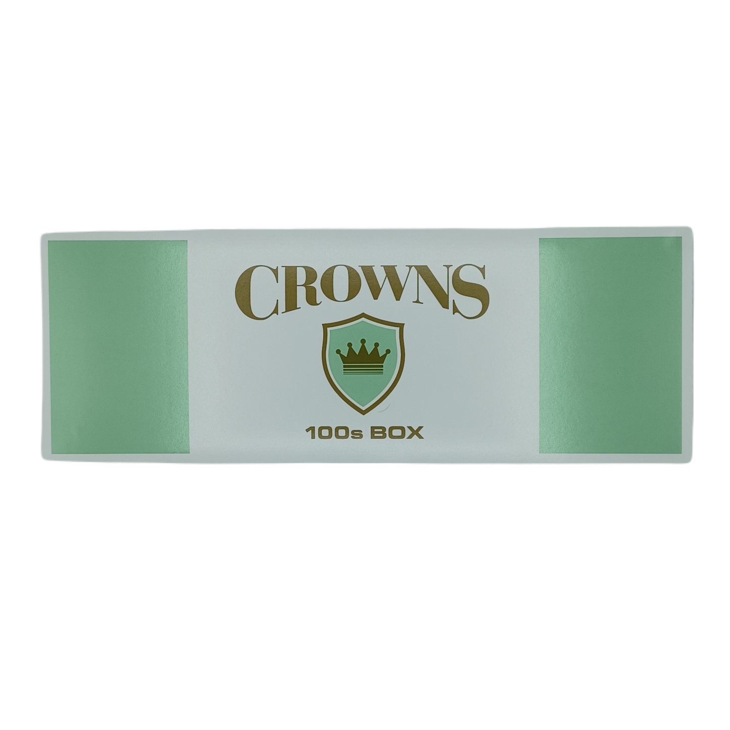 Crowns Menthol Light 100s Box 10/20pk Light Green