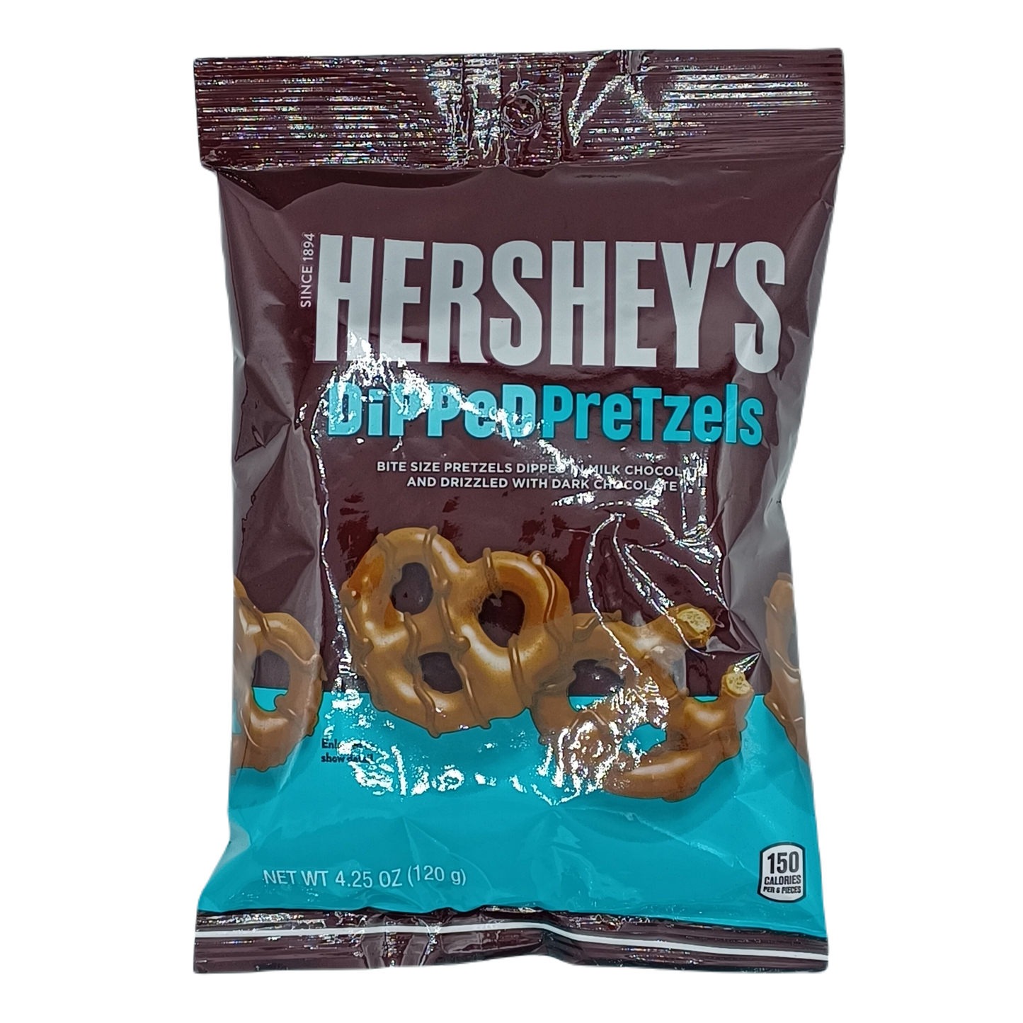 Hershey's Dipped Pretzels Milk Chocolate 4.25oz