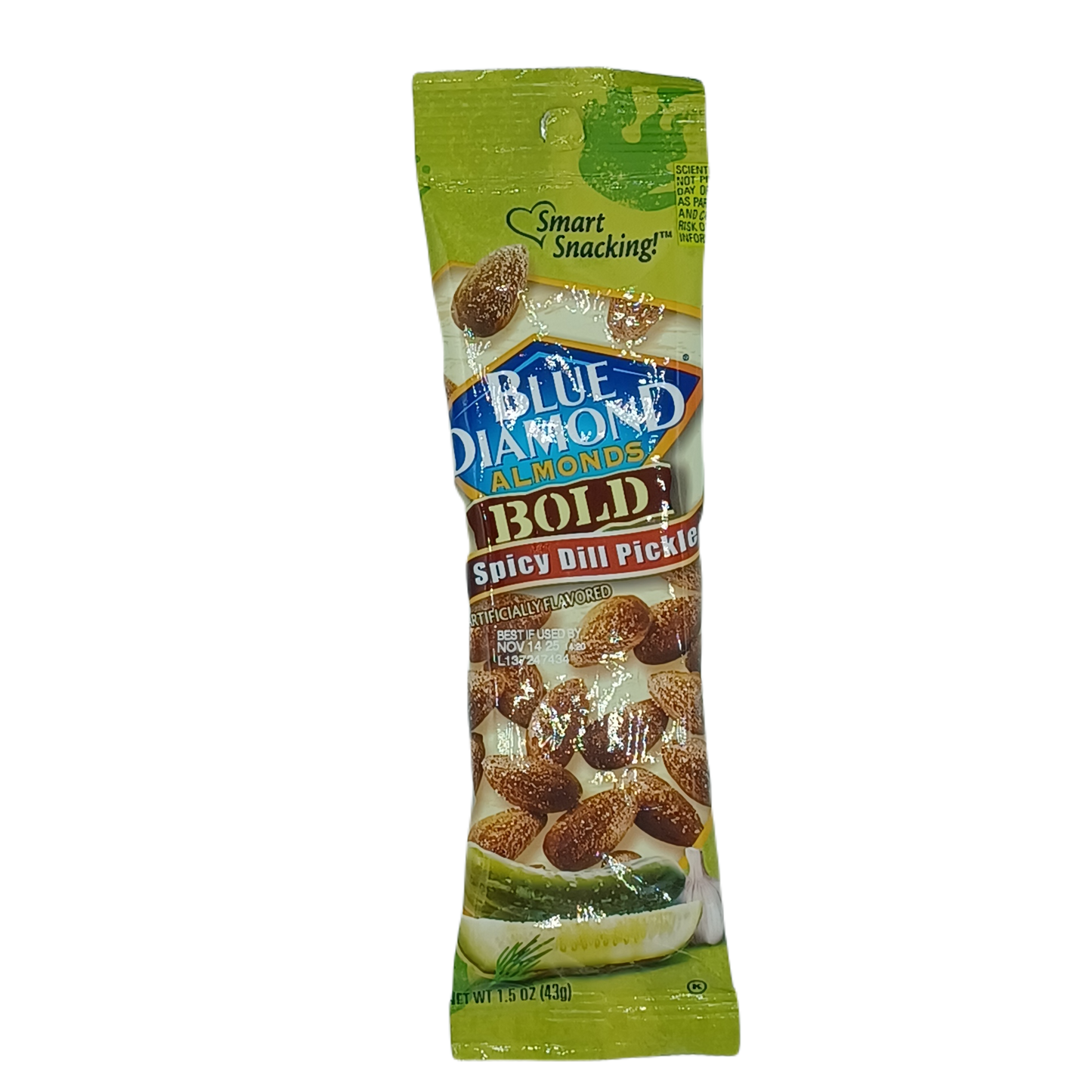 Blue Diamond Bold Alm Spicy Dill Pickle 1.5oz/12ct