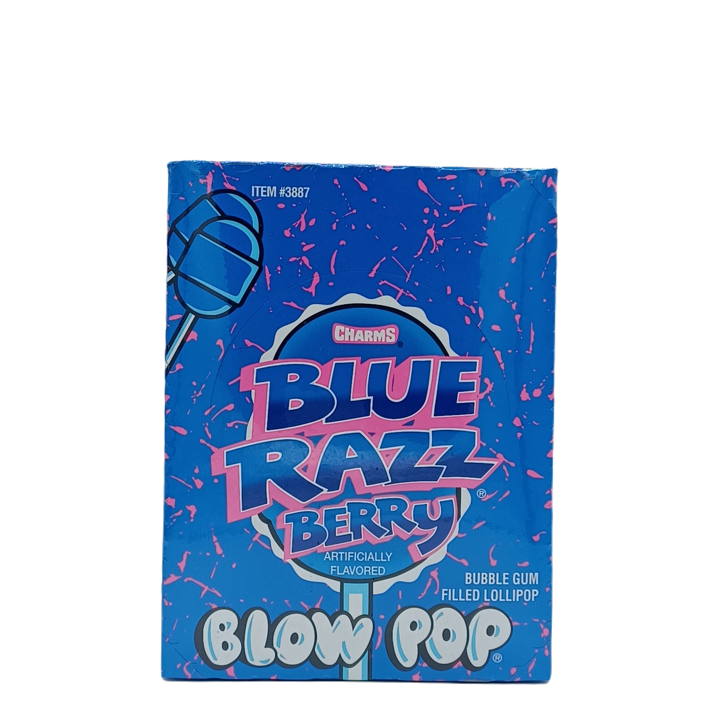 Blow Pop Blue Razz Berry 48ct