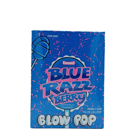 Blow Pop Blue Razz Berry 48ct