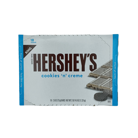 Hershey's Cookies n Creme KS 2.6oz/18ct