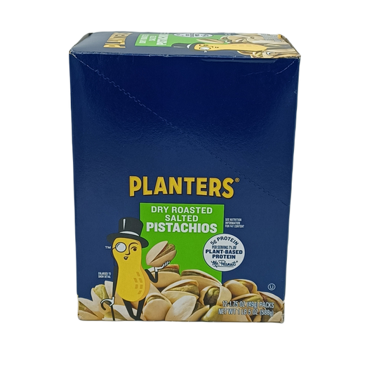 Planters Dry Roast Pistachios 1.75oz/12ct