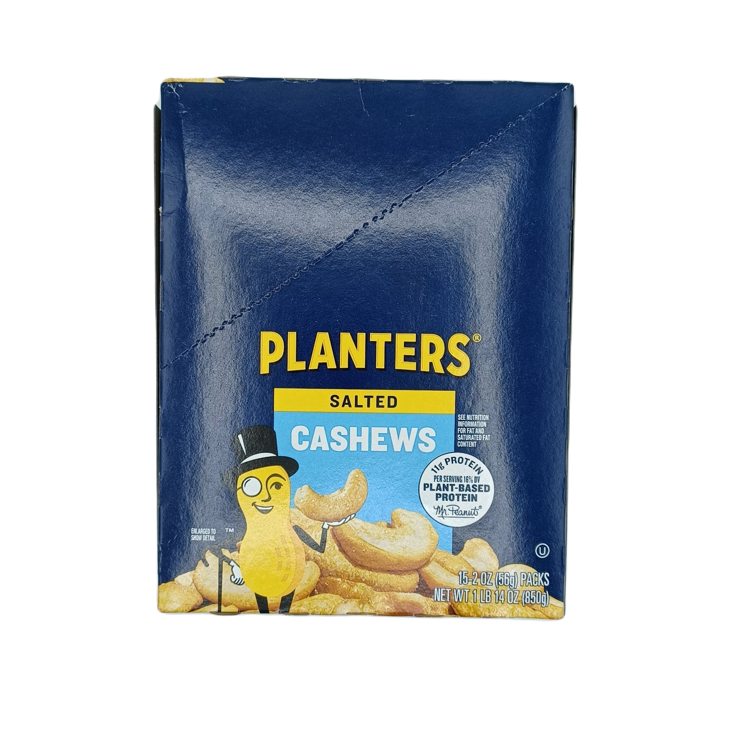 Planters Salted Cashews 2oz/15ct