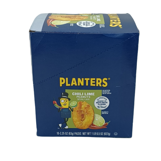 Planters Pnuts Chili Lime 2.25oz/10ct