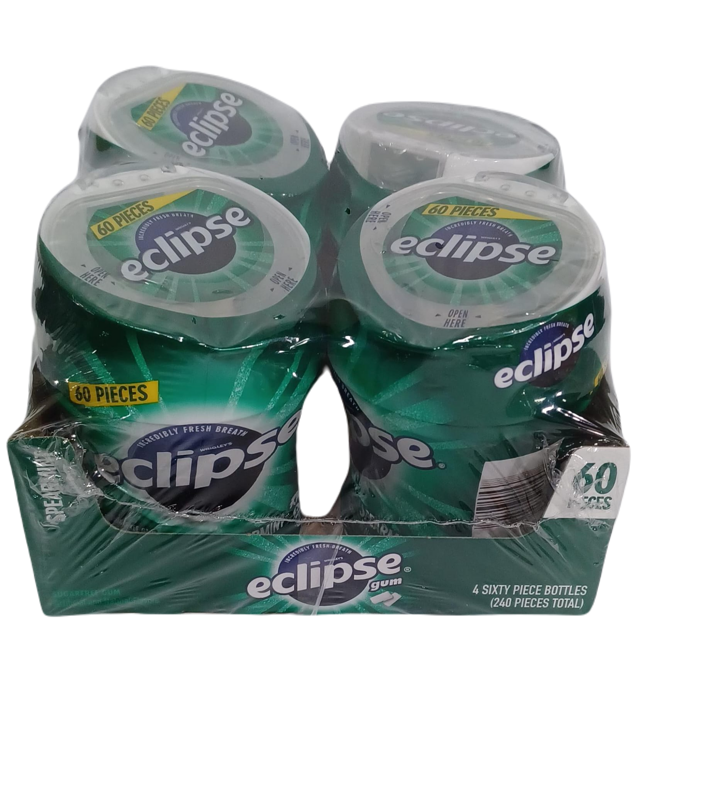 Eclipse Gum Spearmint 60pk/4ct