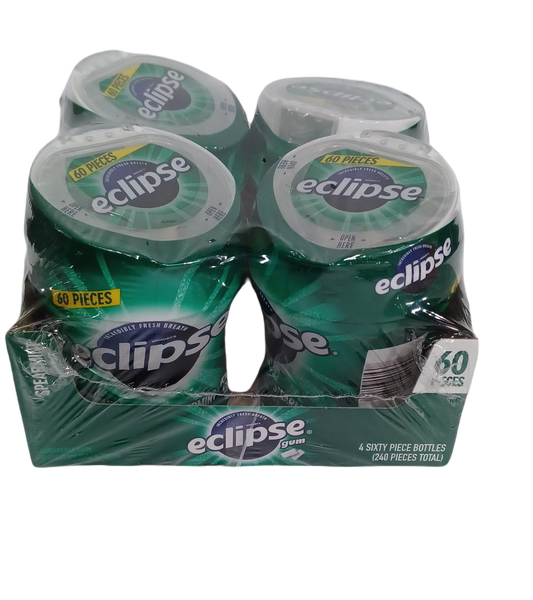 Eclipse Gum Spearmint 60pk/4ct