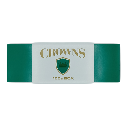 Crowns Menthol 100's Box 10/20pk Dark Green