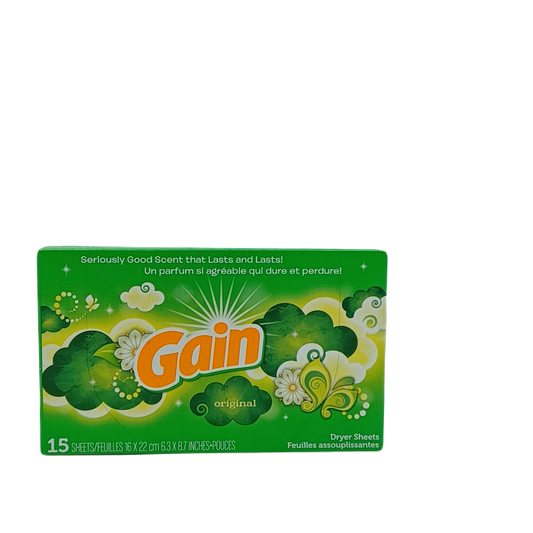 Gain Original Dryer Sheets15ct