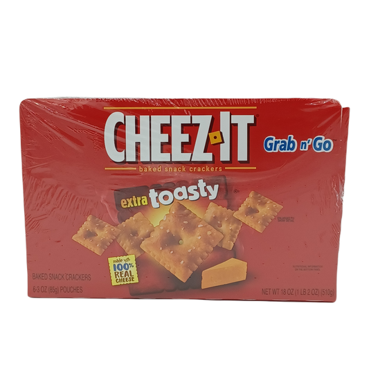 Cheezit Extra Toasty 3oz/6ct