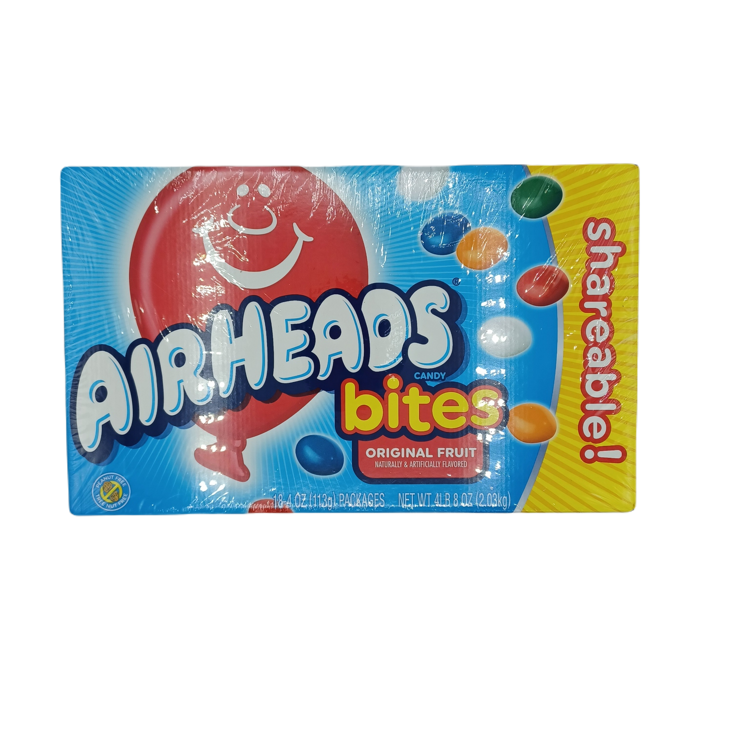 AirHeads bites Org Fruit SS 4oz/18ct