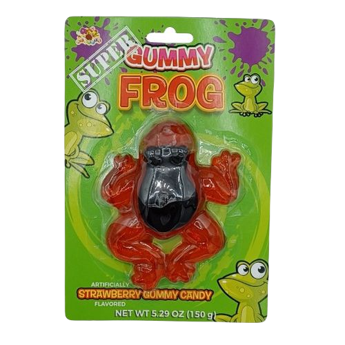 Gummy Frog Strawberry 5.29oz