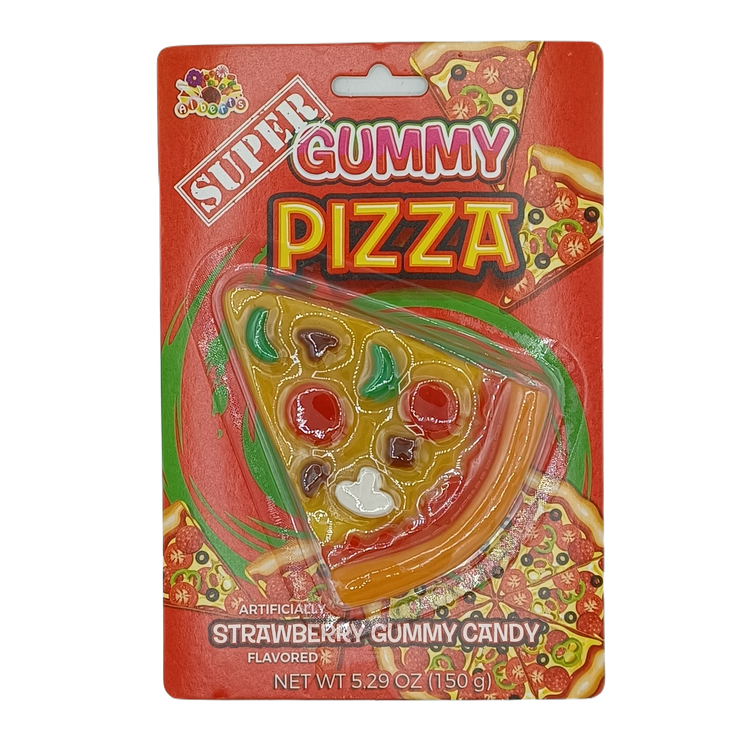 Gummy Pizza Strawberry 5.29oz