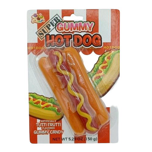 Gummy Hot Dog Tutti Fruti 5.29