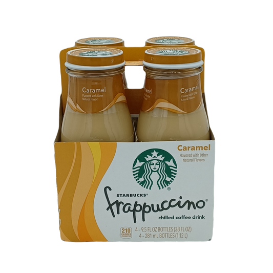 Starbucks Frappuccino Caramel 9.5oz/4ct