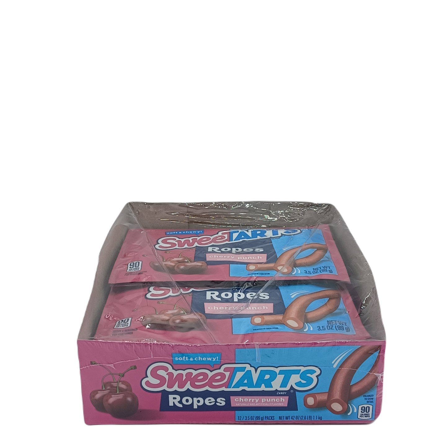 SweetTarts Ropes Cherry Punch 3.5oz/12ct