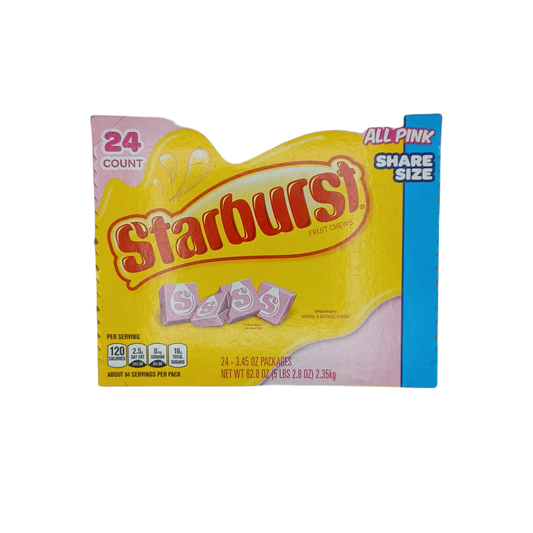 Starburst All Pink SS 3.45oz/24ct