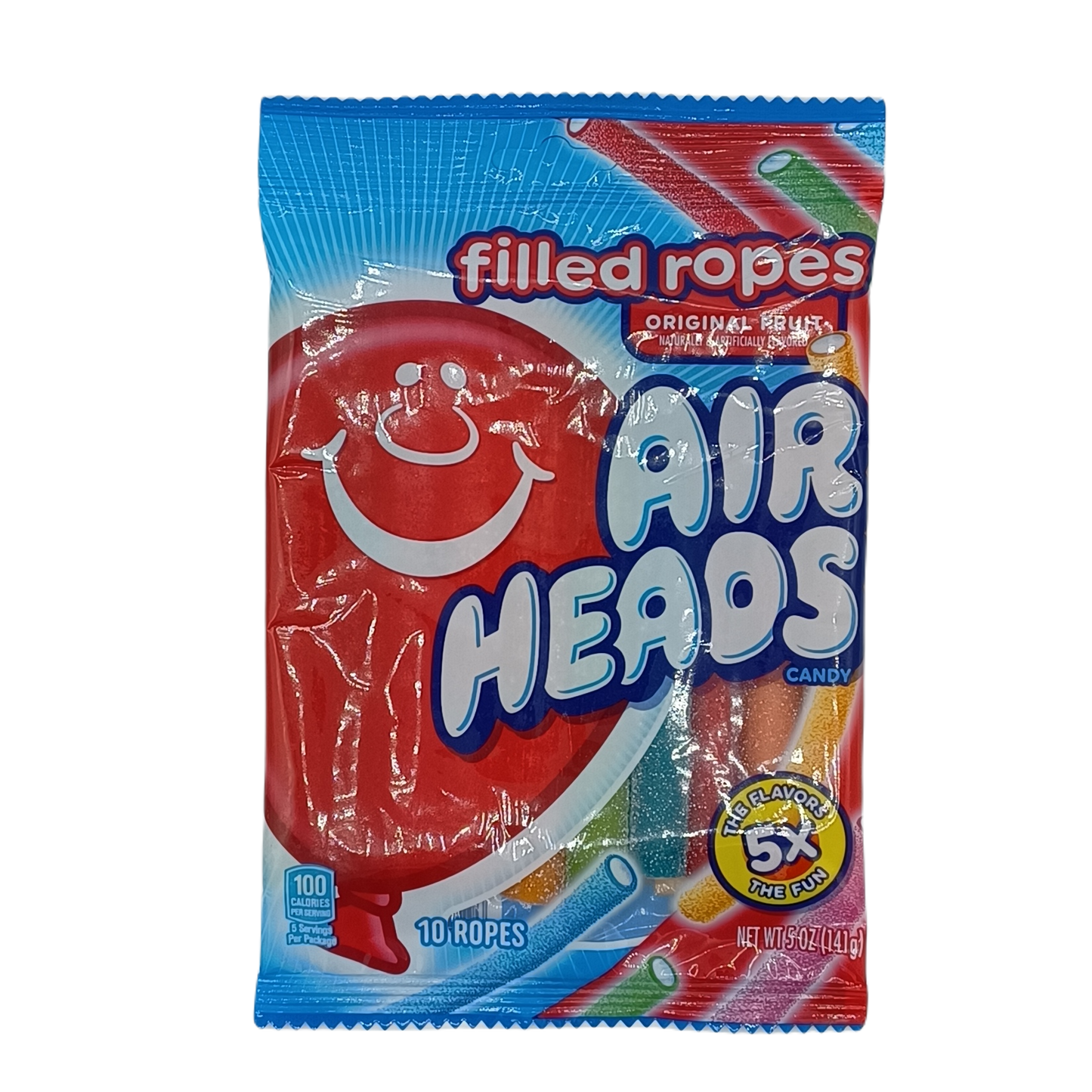 Airheads Filled Ropes Original Fruit 5oz