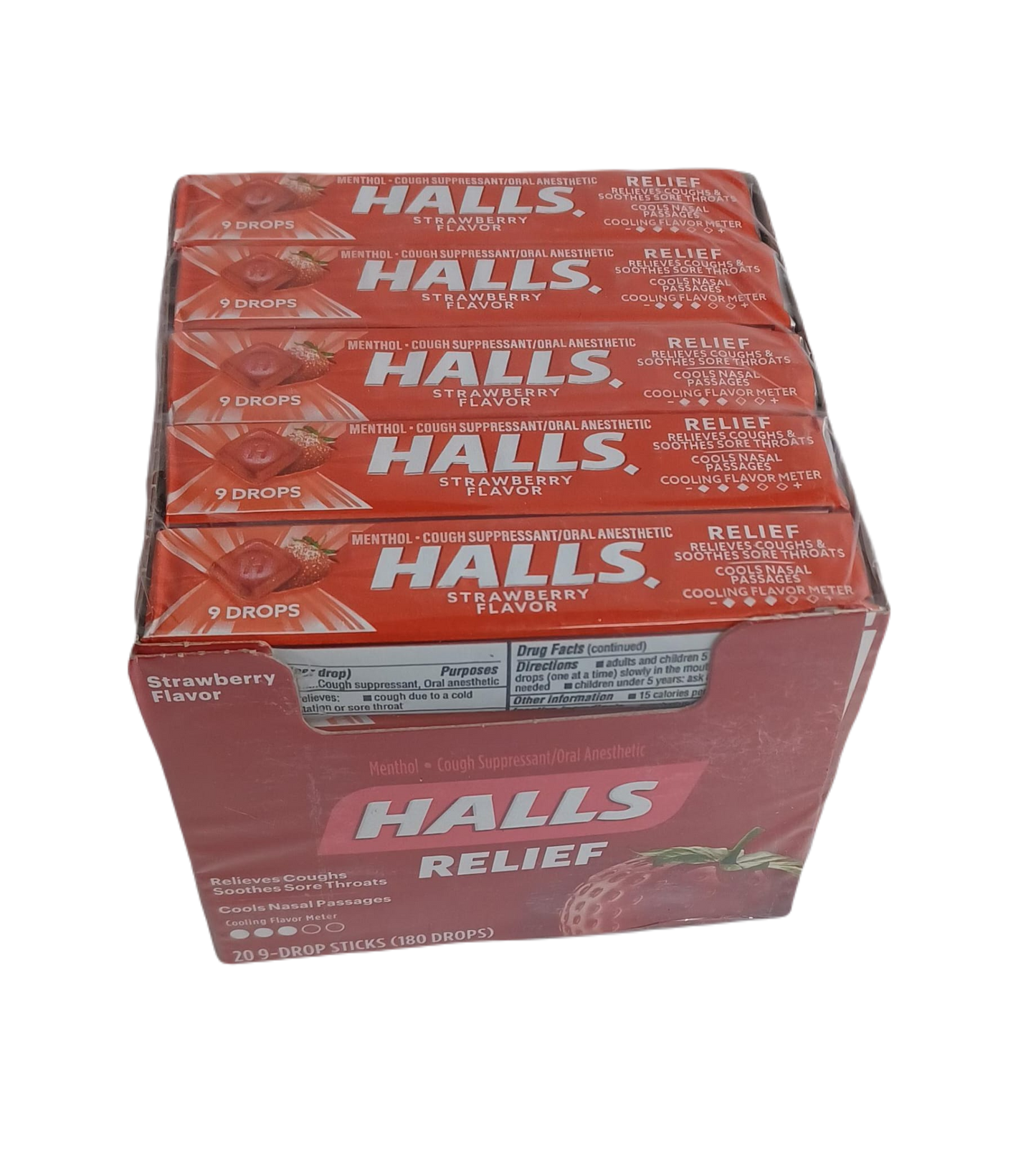 Halls Relief Strawbry 9/20ct