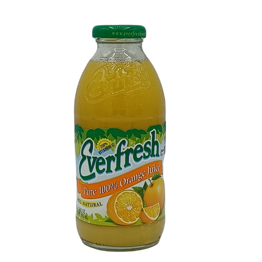 Everfresh orange juice16oz/12c