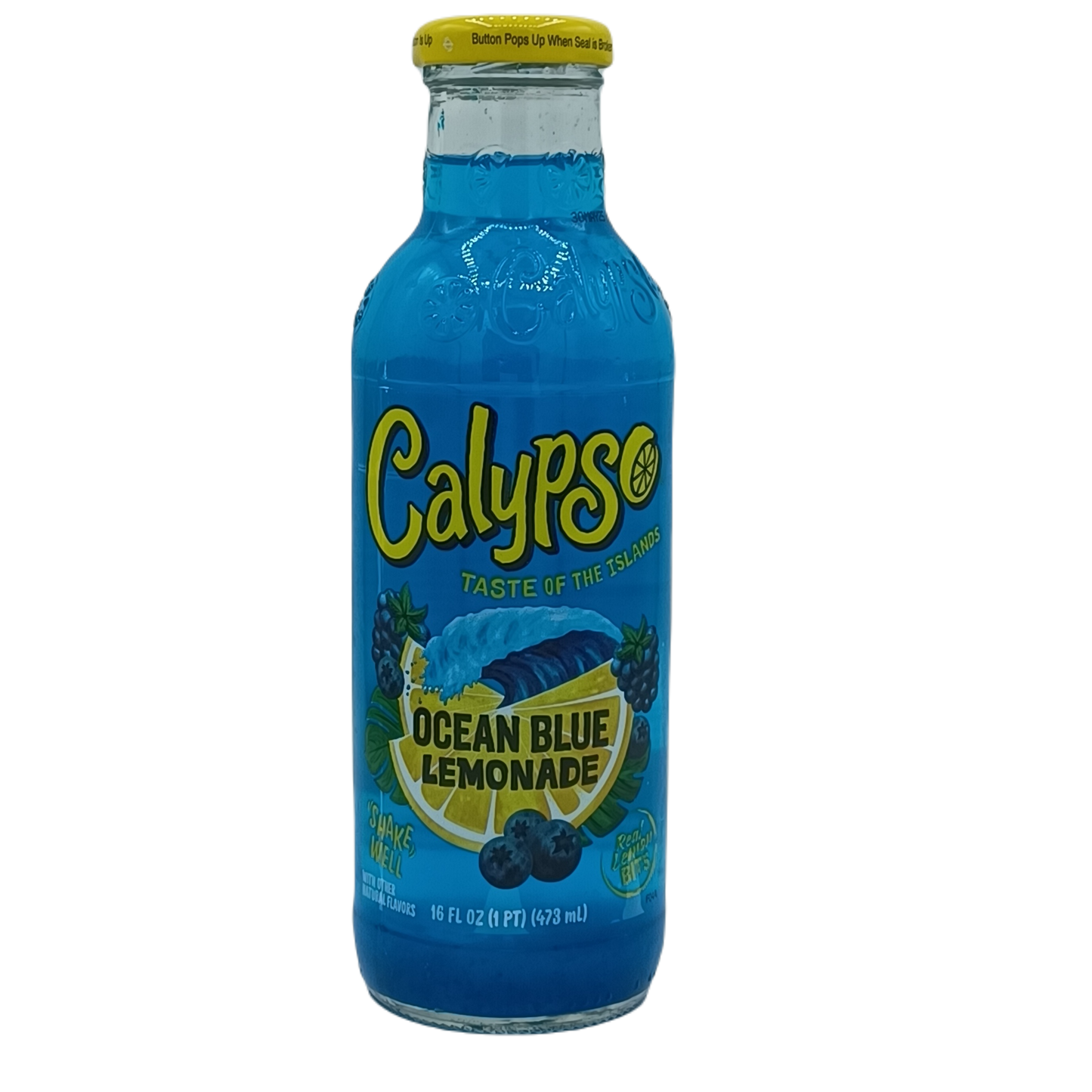 Calypso Ocean Blue lemonade 16oz/12ct