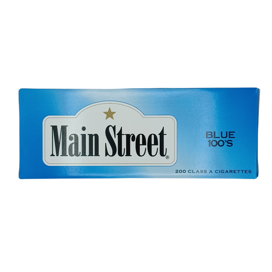 Main Street Blue 100's Soft 10/20pk