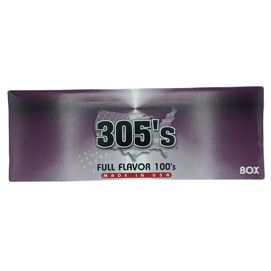 305's Full Flavor 100's Box 10/20pk