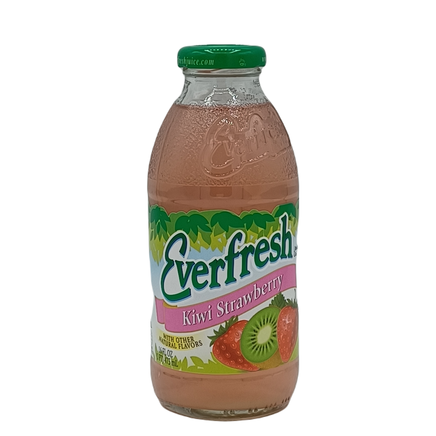 Everfresh kiwi straw 16z/12ct